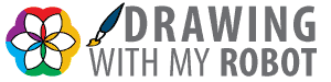 Drawing With My Robot Wordmark